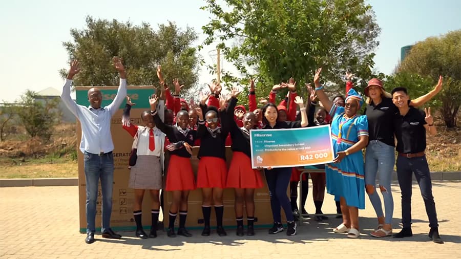 Hisense's contribution in South Africa